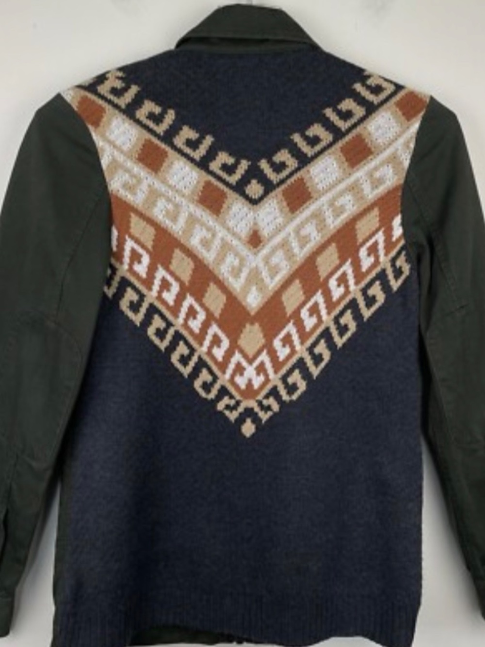 Utility Knit back Jacket - Picture 4 of 5